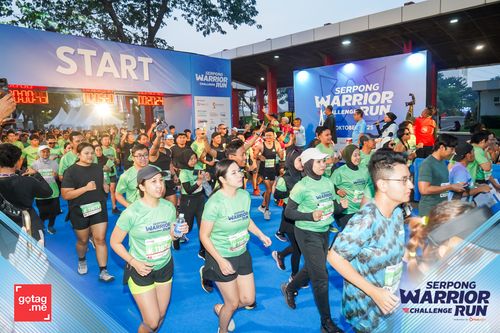 Race photo from SERPONG WARRIOR CHALLENGE RUN
