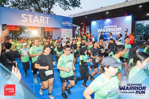Race photo from SERPONG WARRIOR CHALLENGE RUN