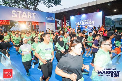 Race photo from SERPONG WARRIOR CHALLENGE RUN