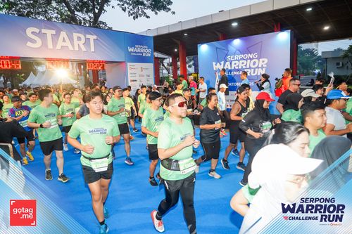 Race photo from SERPONG WARRIOR CHALLENGE RUN
