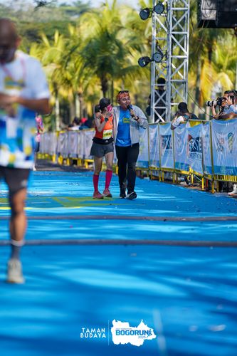 Race photo from Taman Budaya x BOGORUN 2025