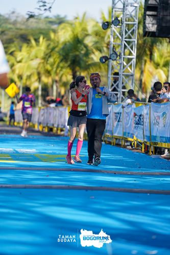 Race photo from Taman Budaya x BOGORUN 2025