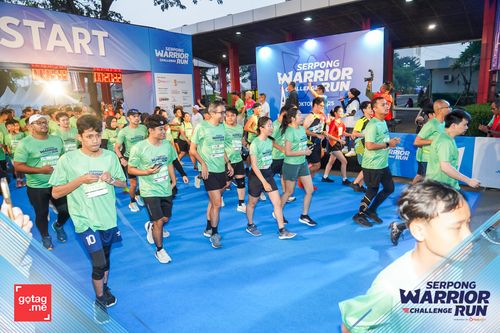 Race photo from SERPONG WARRIOR CHALLENGE RUN