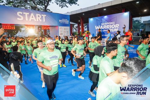 Race photo from SERPONG WARRIOR CHALLENGE RUN