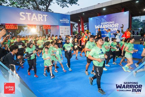 Race photo from SERPONG WARRIOR CHALLENGE RUN