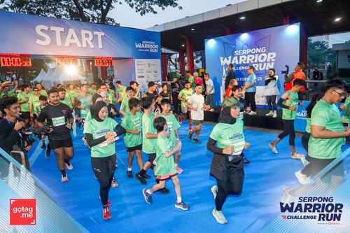 Race photo from SERPONG WARRIOR CHALLENGE RUN