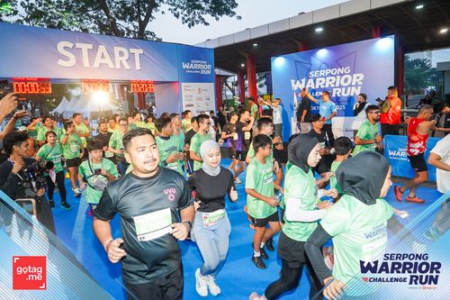 Race photo from SERPONG WARRIOR CHALLENGE RUN