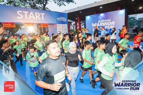 Race photo from SERPONG WARRIOR CHALLENGE RUN