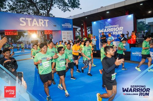 Race photo from SERPONG WARRIOR CHALLENGE RUN