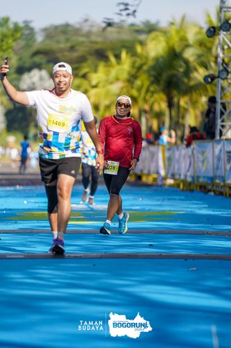 Race photo from Taman Budaya x BOGORUN 2025
