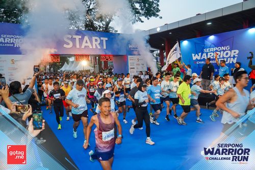 Race photo from SERPONG WARRIOR CHALLENGE RUN
