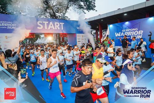 Race photo from SERPONG WARRIOR CHALLENGE RUN