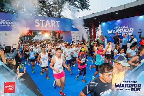 Race photo from SERPONG WARRIOR CHALLENGE RUN