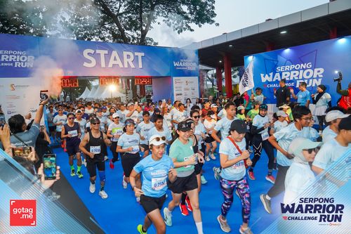 Race photo from SERPONG WARRIOR CHALLENGE RUN