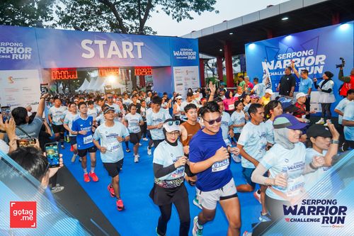 Race photo from SERPONG WARRIOR CHALLENGE RUN