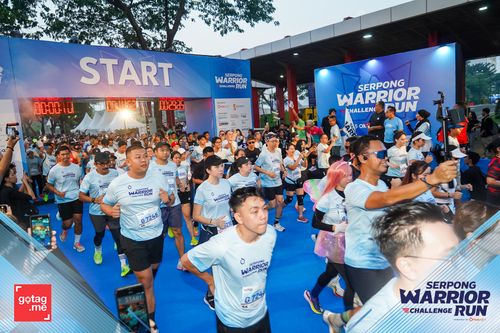 Race photo from SERPONG WARRIOR CHALLENGE RUN