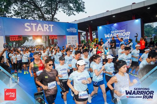 Race photo from SERPONG WARRIOR CHALLENGE RUN