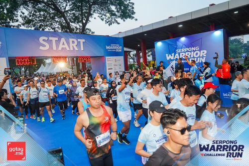 Race photo from SERPONG WARRIOR CHALLENGE RUN
