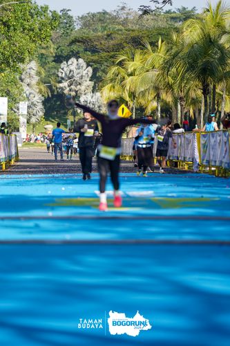 Race photo from Taman Budaya x BOGORUN 2025
