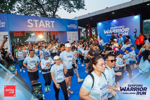 Race photo from SERPONG WARRIOR CHALLENGE RUN
