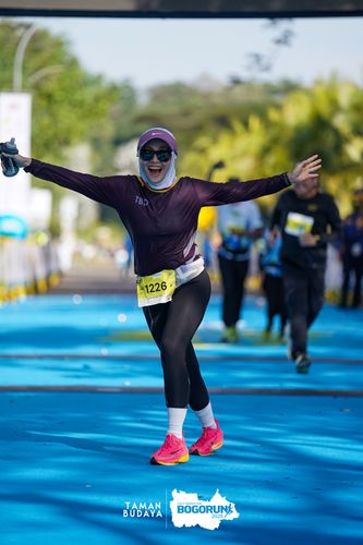 Race photo from Taman Budaya x BOGORUN 2025
