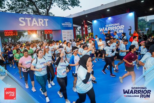 Race photo from SERPONG WARRIOR CHALLENGE RUN