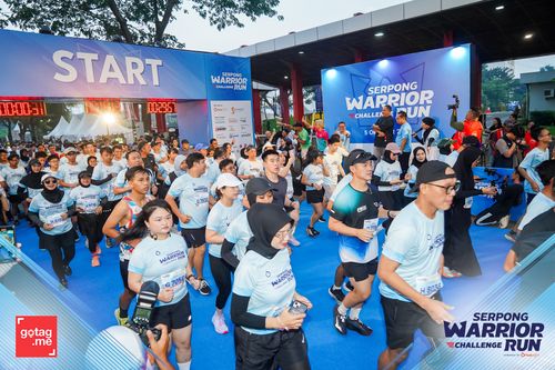 Race photo from SERPONG WARRIOR CHALLENGE RUN
