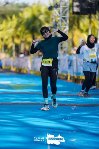 Race photo from Taman Budaya x BOGORUN 2025