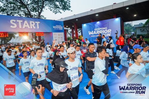 Race photo from SERPONG WARRIOR CHALLENGE RUN