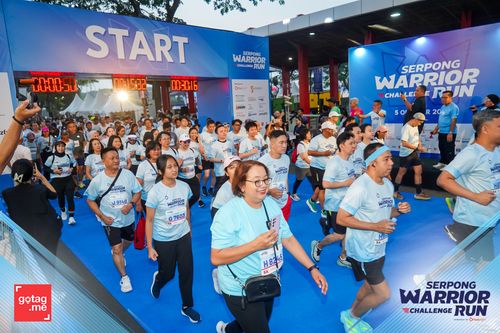 Race photo from SERPONG WARRIOR CHALLENGE RUN