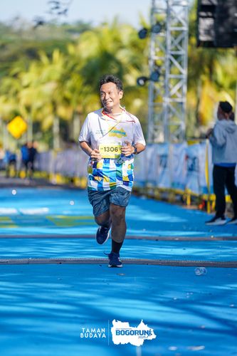 Race photo from Taman Budaya x BOGORUN 2025