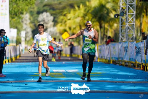 Race photo from Taman Budaya x BOGORUN 2025