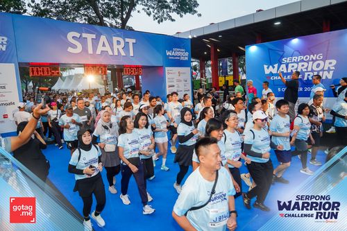 Race photo from SERPONG WARRIOR CHALLENGE RUN