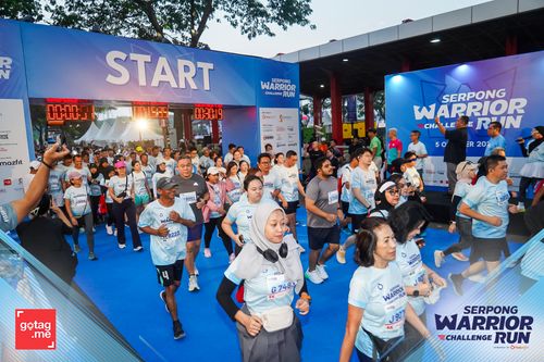 Race photo from SERPONG WARRIOR CHALLENGE RUN