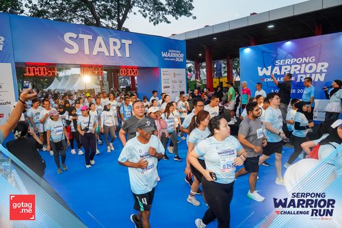 Race photo from SERPONG WARRIOR CHALLENGE RUN