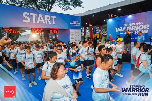 Race photo from SERPONG WARRIOR CHALLENGE RUN