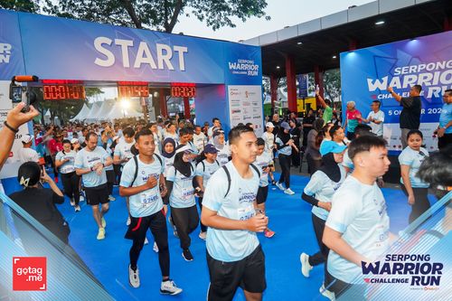 Race photo from SERPONG WARRIOR CHALLENGE RUN