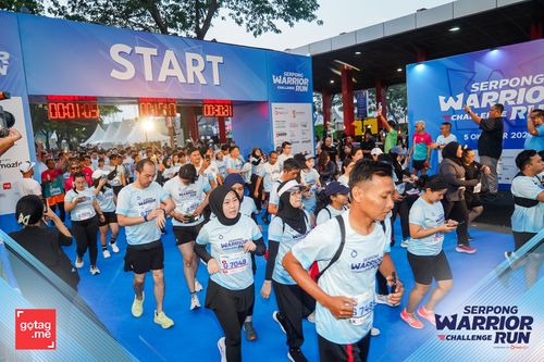 Race photo from SERPONG WARRIOR CHALLENGE RUN