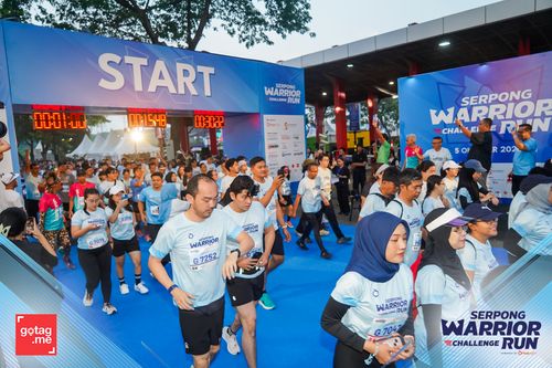 Race photo from SERPONG WARRIOR CHALLENGE RUN