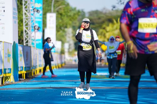 Race photo from Taman Budaya x BOGORUN 2025