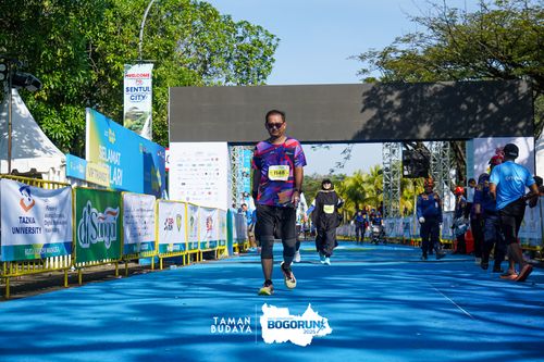 Race photo from Taman Budaya x BOGORUN 2025