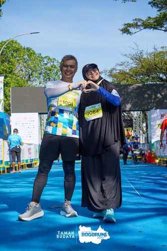 Race photo from Taman Budaya x BOGORUN 2025