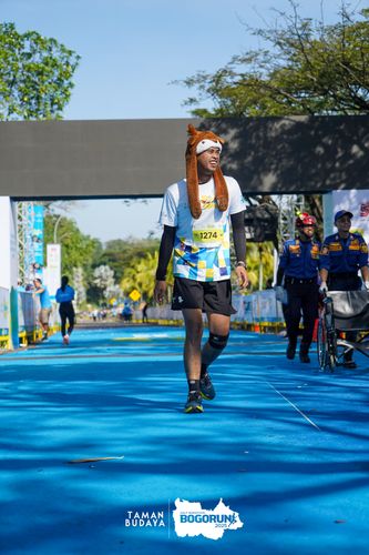 Race photo from Taman Budaya x BOGORUN 2025