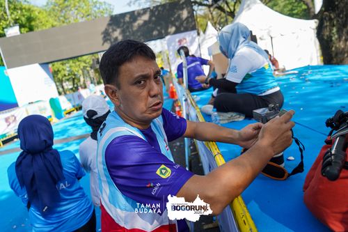 Race photo from Taman Budaya x BOGORUN 2025