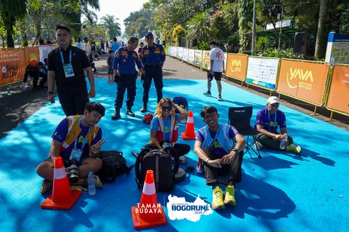 Race photo from Taman Budaya x BOGORUN 2025