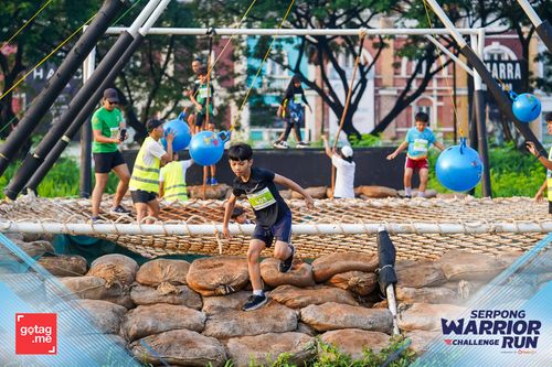 Race photo from SERPONG WARRIOR CHALLENGE RUN