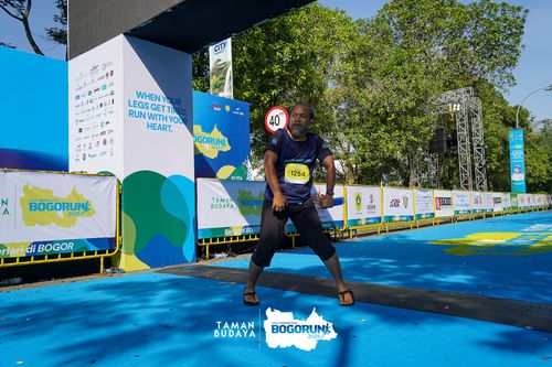 Race photo from Taman Budaya x BOGORUN 2025