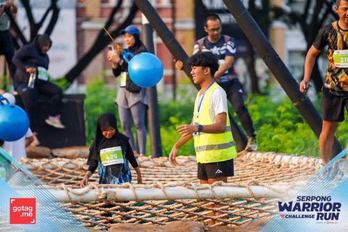Race photo from SERPONG WARRIOR CHALLENGE RUN