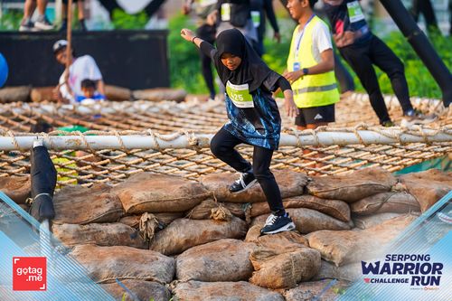 Race photo from SERPONG WARRIOR CHALLENGE RUN