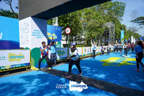 Race photo from Taman Budaya x BOGORUN 2025